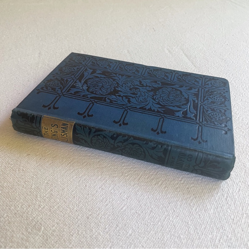 Rare Vintage 1889 The Kings Talisman Book by Sylvanus Cobb Jr.